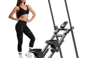 TENBOOM Stepper für Zuhause, Stairmaster mit LCD-Display