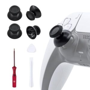 Tolesum PS5 Controller Sticks Thumbsticks Reparatur Set – Kappen Ersatz Kit mit Joystick Werkzeug für PS5 Controller, kompatibel mit originalem PS 5 Controller