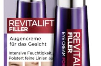 L’Oréal Paris aufpolsternde Augencreme gegen Falten, 30 ml
