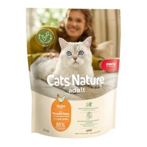 MERA Cats Nature Huhn 400g Katzenfutter trocken ohne Zucker & Getreide
