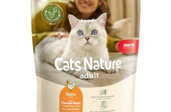 MERA Cats Nature Huhn 400g Katzenfutter trocken ohne Zucker & Getreide