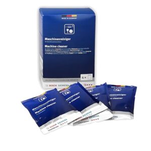Original Maschinenreiniger BOSCH 00312477 für Geschirrspüler – 4 Packungen 45g (4×45)