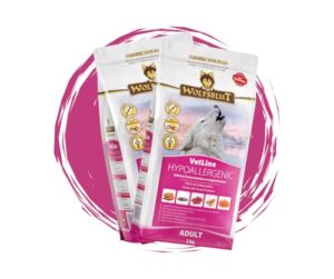 Wolfsblut Vetline | Hundefutter | Sparbundle | Sparpaket (2 x 2kg, Hypoallergenic)