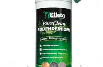Boden-Reinigungsmittel [Konzentrat] – Streifen – & schaumfreier Bodenreiniger für Wischmop | 1L=50 Anwendungen | für Parkett, Fliesen, Vinyl & Laminat | Fliesenreiniger mit hoher Reinigungskraft