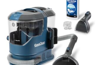 Vacmaster SCA0801 Waschsauger Teppichreiniger Fleckenreiniger für Teppiche, Vorleger, Polster, Treppen und Autos | Nass-Trocken-Sauger Starke Saugkraft Wasser Waschen Dekontamination | 800 W