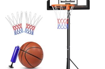 Basketballkorb Outdoor Kinder und Erwachsene Basketball Korb 100-305cm