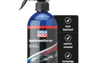 LIQUI MOLY Insektenentferner Auto, Art.-Nr. 1543 I 500 ml Insektenreiniger zur schonenden Beseitigung hartnäckiger Rückstände I Ideal zur Vorbehandlung vor Wagenwäschen I Hohe Materialverträglichkeit