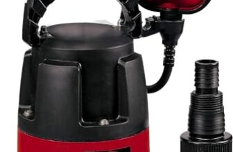 Einhell Tauchpumpe GC-SP 3580 LL (350 W, 8.000 Liter pro Stunde, flachabsaugend bis 1 mm, Pumpenstart ab 8 mm, integriertes Rückschlagventil)