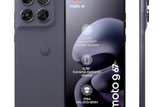 Motorola Moto g67 5G Smartphone 50-MP-Kamera 4-256 GB Arctic Seal