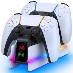 Controller Ladestation für Dual Playstation 5 Dualsense/Edge Controller