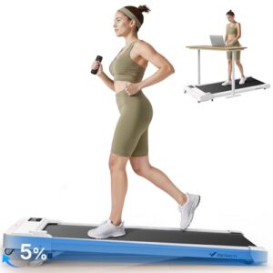 MERACH T19 Walking Pad mit 5% Steigung, 3.0HP Laufband Schreibtisch
