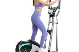 Dripex Crosstrainer für Zuhause, Leiser Magnetischer Ellipsentrainer