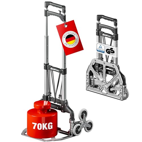 ATHLON TOOLS Treppensteiger Sackkarre klappbar TÜV GS-geprüft