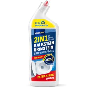 WoldoClean 2in1 Urinsteinentferner extra stark Gel 1L – Urin Kalk Toilette