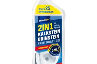 WoldoClean 2in1 Urinsteinentferner extra stark Gel 1L – Urin Kalk Toilette
