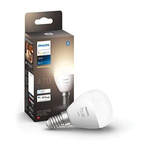Philips Hue White E14 LED Tropfenlampe, 470 lm