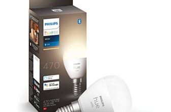 Philips Hue White E14 LED Tropfenlampe, 470 lm