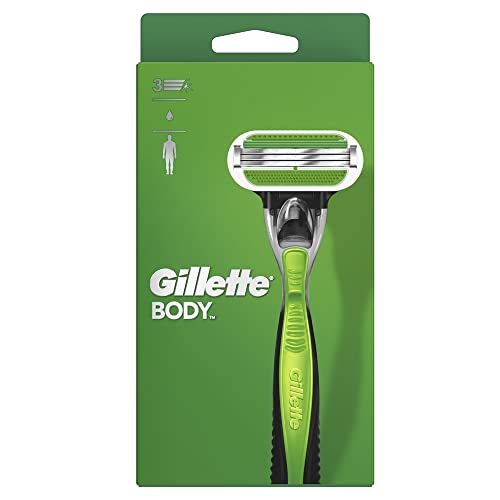 Gillette Body Rasierer Herren, Nassrasierer, Grün