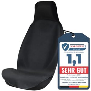 Upgrade4cars wasserdichter Autositzschoner für Vordersitze Universal