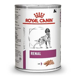 Royal Canin Veterinary Renal Mousse | 12 x 410 g | Diät-Alleinfuttermittel für ausgewachsene Hunde | Zur Unterstützung der Nierenfunktion bei chronischer Niereninsuffizienz