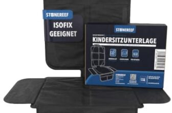 Sitzauflage Auto Kindersitzunterlage Sitzschoner Isofix wasserabweisend