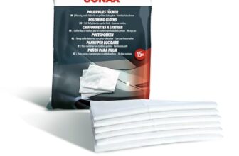 SONAX PolierVliesTücher (15 Stück)