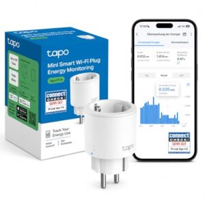 Tapo P115 Smart WLAN Steckdose mit Energieverbrauchskontrolle, funktioniert mit Alexa, Google Home, Sprachsteuerung, Fernzugriff, Kein Hub notwendig