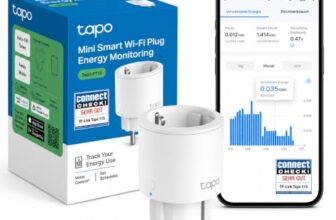 Tapo P115 Smart WLAN Steckdose mit Energieverbrauchskontrolle, funktioniert mit Alexa, Google Home, Sprachsteuerung, Fernzugriff, Kein Hub notwendig