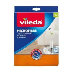Vileda Microfaser Staubtuch – entfernt Staub ohne Aufwirbeln
