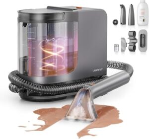 Uwant B400 Dampfreiniger Polsterreiniger Gerät 18Kpa Teppichreiniger Waschsauger Nasssauger Teppichreiniger Für Alltägliche Flecken Und Verschmutzungen Mit Schlauch Für Teppich Sofa Und Auto