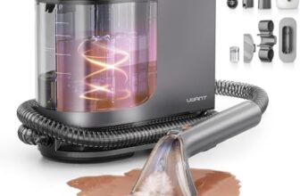 Uwant B400 Dampfreiniger Polsterreiniger Gerät 18Kpa Teppichreiniger Waschsauger Nasssauger Teppichreiniger Für Alltägliche Flecken Und Verschmutzungen Mit Schlauch Für Teppich Sofa Und Auto