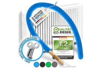 BRUSHYZ® Heizungsbürste lang 115cm I Heizkörperbürste zum Heizung Reinigen