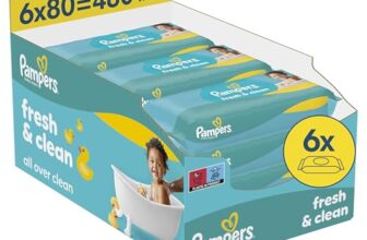 Pampers Feuchte Tücher Fresh Clean 6x – 480 Stück