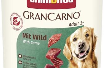 animonda GranCarno Hunde Nassfutter mit Wild (6 x 800 g), getreidefreies Hundenassfutter ohne Zucker, für ausgewachsene Hunde, mit frischen fleischigen Zutaten