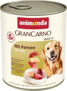 animonda GranCarno Adult Hunde Nassfutter mit Pansen (6x800g)