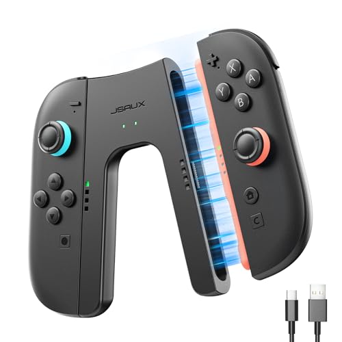 JSAUX Magnetischer Ladegriff für Switch 2 JoyPads