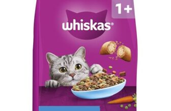 WHISKAS Trockenfutter für ausgewachsene Katzen 7kg mit Thunfisch
