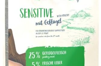 Sanabelle Sensitive mit Geflügel | Katzentrockenfutter für ernährungssensible Katzen | 1 x 10 kg