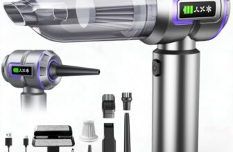 Zeputra Handstaubsauger Akku 28000Pa, 4-in-1 Auto Mini Staubsauger