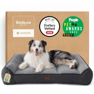 BEDSURE SupportMax™ extra Dickes ergonomisches Hundebett Grosse Hunde XL