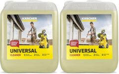 Kärcher Universalreiniger Profi RM 555, Kraftvoller Allzweckreiniger, geeigner für die Reinigung von Gartenmöbel, Fahrzeuge, Fassaden etc., 5 Liter Reinigungsmittel (Packung mit 2)