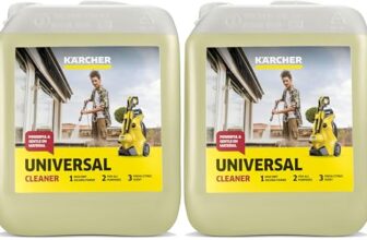 Kärcher Universalreiniger Profi RM 555, Kraftvoller Allzweckreiniger, geeigner für die Reinigung von Gartenmöbel, Fahrzeuge, Fassaden etc., 5 Liter Reinigungsmittel (Packung mit 2)