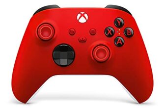 Xbox Wireless Controller – Pulse Red Series X|S, One, PCs, TVs, Mobilgeräte und mehr