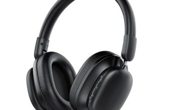 Over Ear Kopfhörer Bluetooth mit High-Resolution Audio, 100 Std. Akkulaufzeit, Faltbare Bluetooth 5.4 Wireless Headphones, 3 EQ-Modi, eingebautem Mikrofon, Bluetooth Kopfhörer für Reisen, Büro, Handy