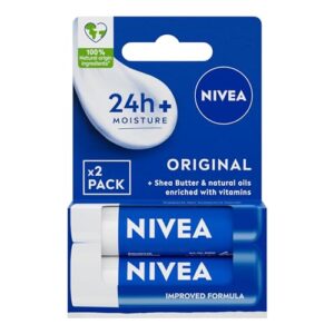 NIVEA Original Care Lippenbalsam, Duo Pack, (2 x 4,8 g)