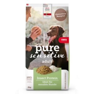 MERA Pure Sensitive Insekt Protein 4kg getreidefreies Hundefutter