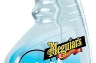 Meguiar’s Perfect Clarity Glasreiniger -Entfernt Insekten, Baumharz & Vogelkot, Anti-Beschlag-Formel, Streifenfreie Sicht, 473ml, G8216EU
