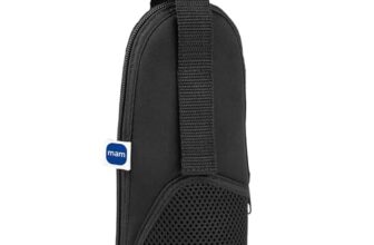 MAM Thermal Bag, Isoliertasche für Babyflaschen, schwarz