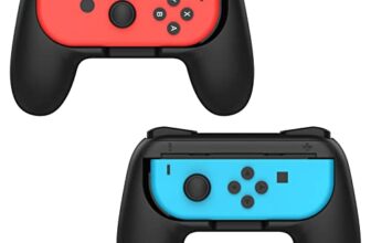 MoKo Griff Kompatibel mit Nintendo Switch Controller, Joy Con Halterung