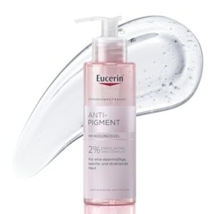 Eucerin Anti-Pigment Reinigungsgel 200 ml, Gesichtsreinigung mit 2% AHA